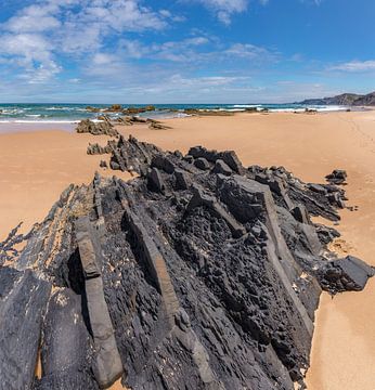 Praia do Castelejo, Vila do Pisbo, Algarve, Portugal