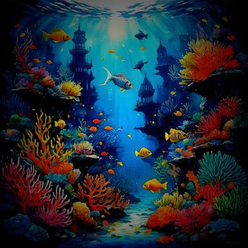 Atemberaubenden Unterwasserwelt von S.AND.S
