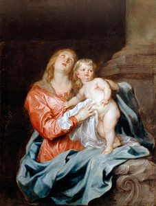 Die Madonna mit Kind, Anthony van Dyck