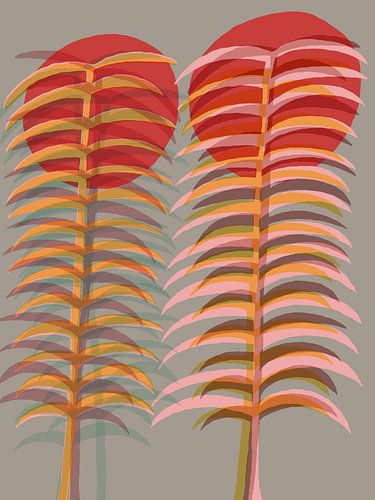 Malaga Parque red suns