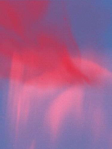 Kleurrijke minimalistische abstracte kunst in neonkleuren