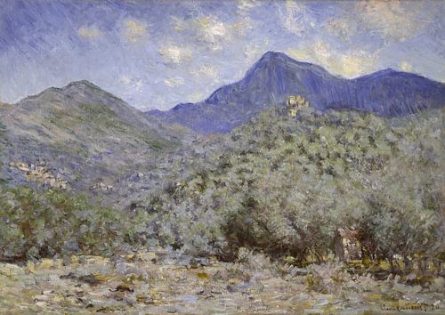 Valle Buona, bij Bordighera, Claude Monet