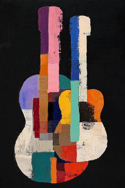 Harmonie de guitares par Thea