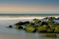 Cadzand beach in an atmosphere.
