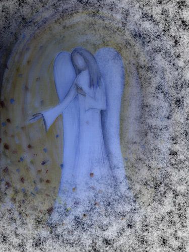 Peinture Angel - ange gardien