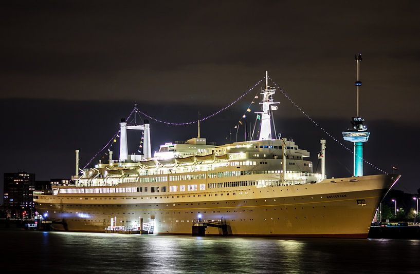 Rotterdam Harbor van Brandon Lee Bouwman