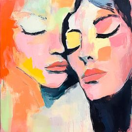 Einssein der Farben und Formen von Poster Art Shop