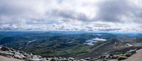 Vue panoramique depuis Gaustatoppen en Norvège par Matthias Korn Aperçu