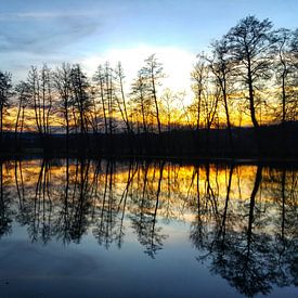 Coucher de soleil sur Andrea Meister