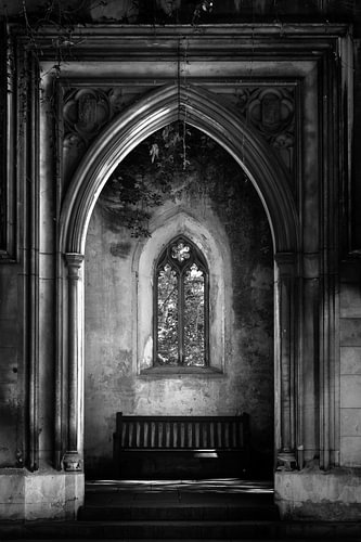 St Dunstan in the East Church Garden, vervallen kerk in London