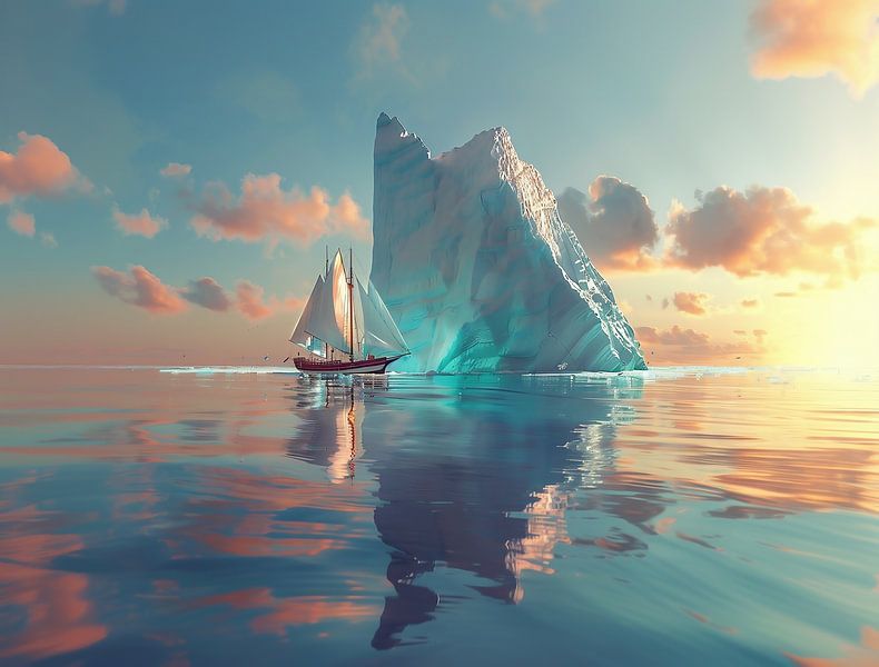 Through arctic waters by fernlichtsicht