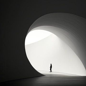 Le minimalisme en noir et blanc sur Natasja Haandrikman