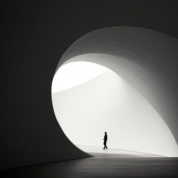 Le minimalisme en noir et blanc par Natasja Haandrikman