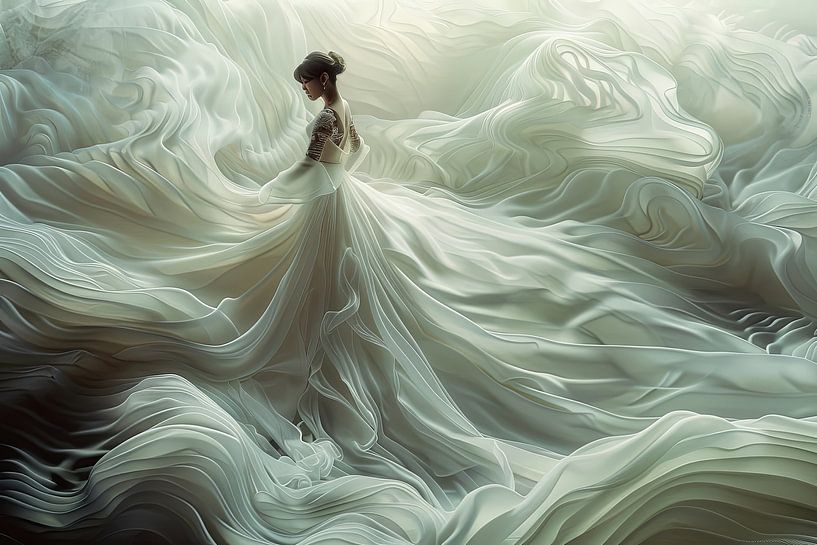 Robe de mariée fantaisie Asie par Egon Zitter