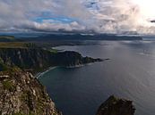 Panoramablick über die schroffe Küste der Insel Andøya, Norwegen von Timon Schneider Miniaturansicht