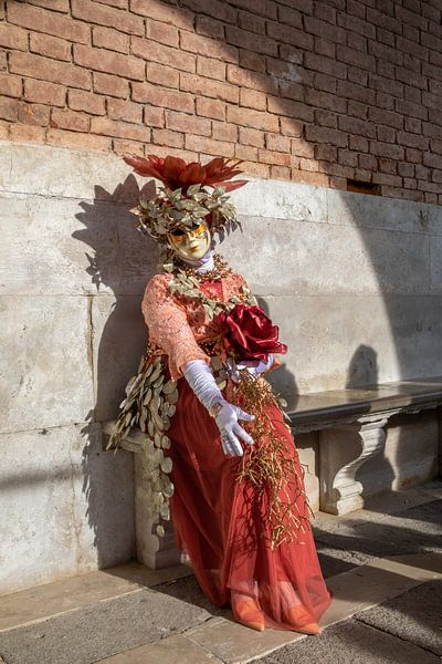 Impressive costume at the Venice Carnival by t.ART