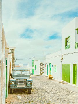 Green car by Michael Schulz-Dostal