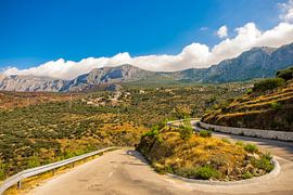 Haarnadelkurve in Kroatien von Heleen Pennings