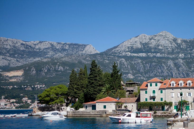 Baai van Kotor - Montenegro van t.ART
