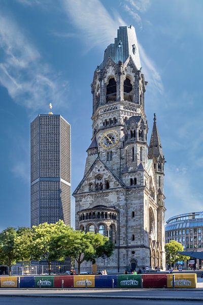 BERLIN Kaiser Wilhelm Memorial Church by Melanie Viola
