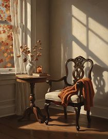 La chaleur de l'automne dans la chambre d'hôtes à la campagne sur Regan Frederick