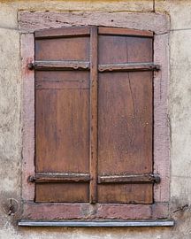 Shutter on a window in Colmar by Heiko Kueverling