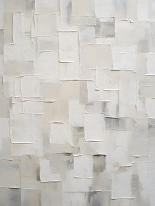 Nuances de blanc structurées à l'huile