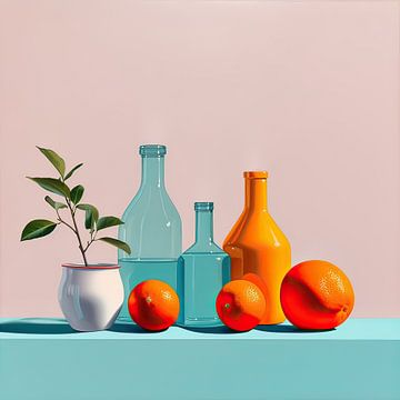 Boss over Boss | Painting Kitchen | Modern Still Life by ARTEO Paintings