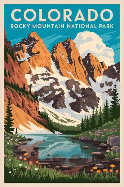 Colorado by Poster Art Shop