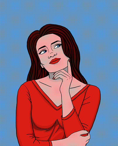 Comic Thought – Portrait