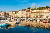 Oude stad Cannes aan de Côte d'Azur in Frankrijk van Werner Dieterich thumbnail