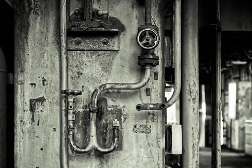 Eine Struktur ohne Ablenkungen, der Verschluss ist geschlossen.