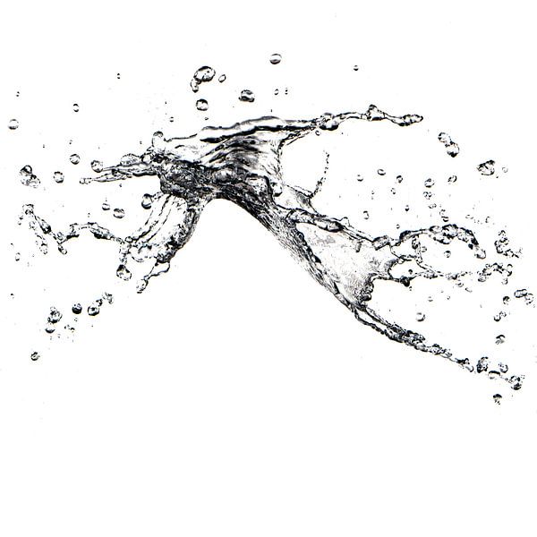 L'eau vole dans l'air par Andreas Hackl