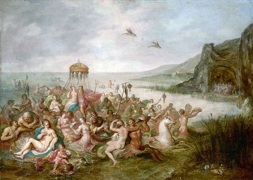 Frans Francken II, Neptune et Amphitrite, 1616-1620