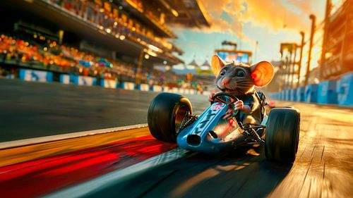 Né pour la vitesse sur Harry Hadders Design