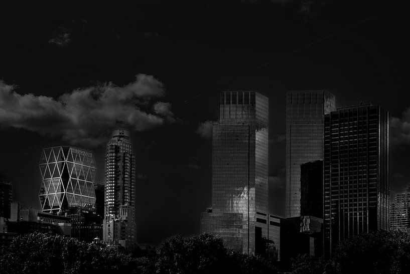 New York skyline van John Driessen