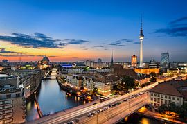 Berliner Skyline-Panorama von Michael Abid