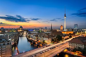 Panorama de l'horizon de Berlin
