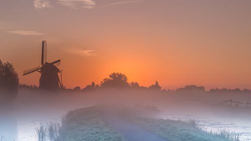 Sunrise at The Rietveld Mill