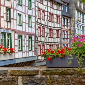 Half-timbered houses in Monschau