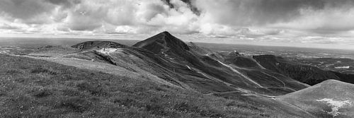 Vulkaanlandschap Puy de Sancy, Frankrijk