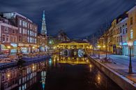 Leiden - uitzicht op de Nieuwe Reijn van Ardi Mulder thumbnail