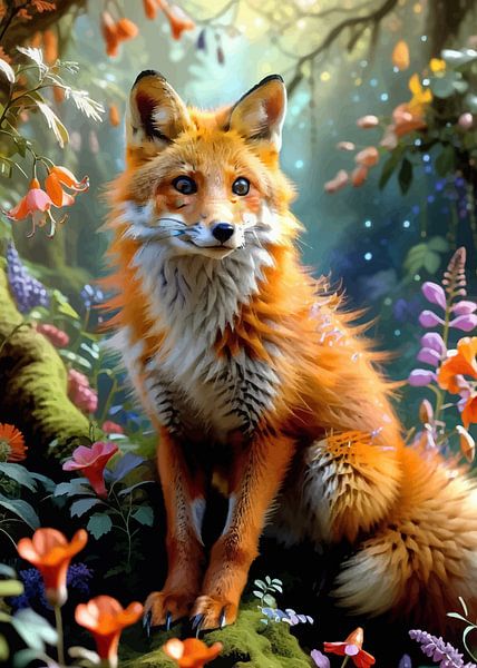 Rotfuchs im Wald von MIROKKU
