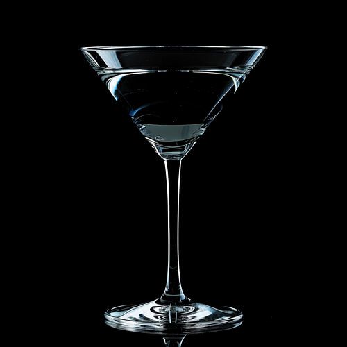 Martini glass by TheXclusive Art