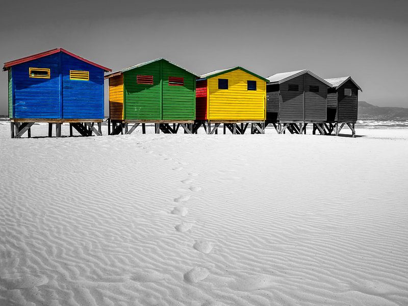 Beach huts by Roberto Moro