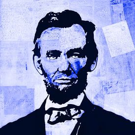 Le Président Abraham Lincoln sur Kathleen Artist Fine Art