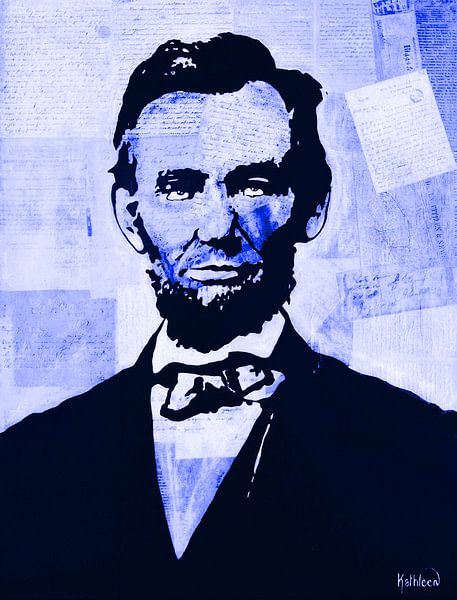 President Abraham Lincoln by Kathleen Artist Fine Art