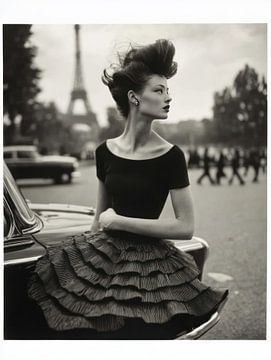 Paris street van Franka Poulain