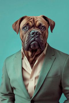 Bullmastiff van Poster Art Shop