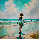 Serenity by the Sea by Jan Keteleer (JanKé): A Journey Beyond the Canvas thumbnail